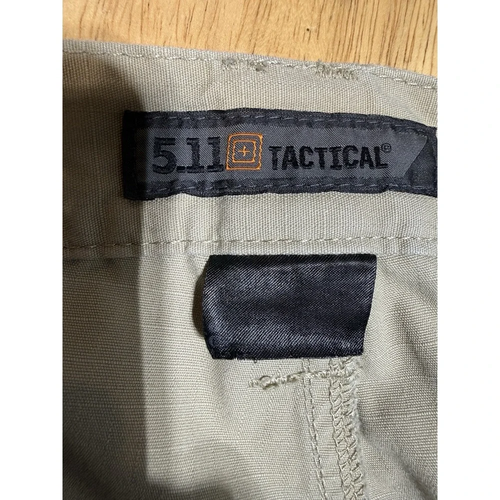 5.11 Tactical Mens 36x32 Taclite Pro Cargo Pants Khaki Tan Ripstop Style 74273